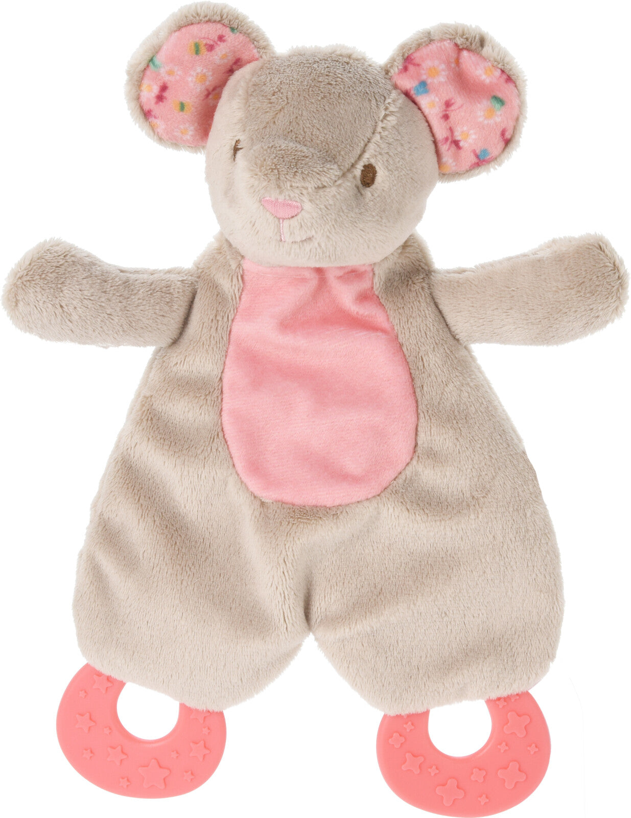 Baby Soother - Teddy - Soft Pink