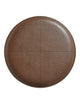 Leather Seat Pad Round