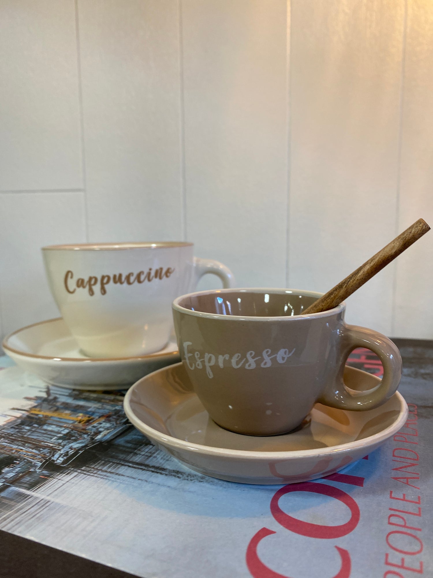 Cup and Saucer - ESPRESSO - Latte - 100ml