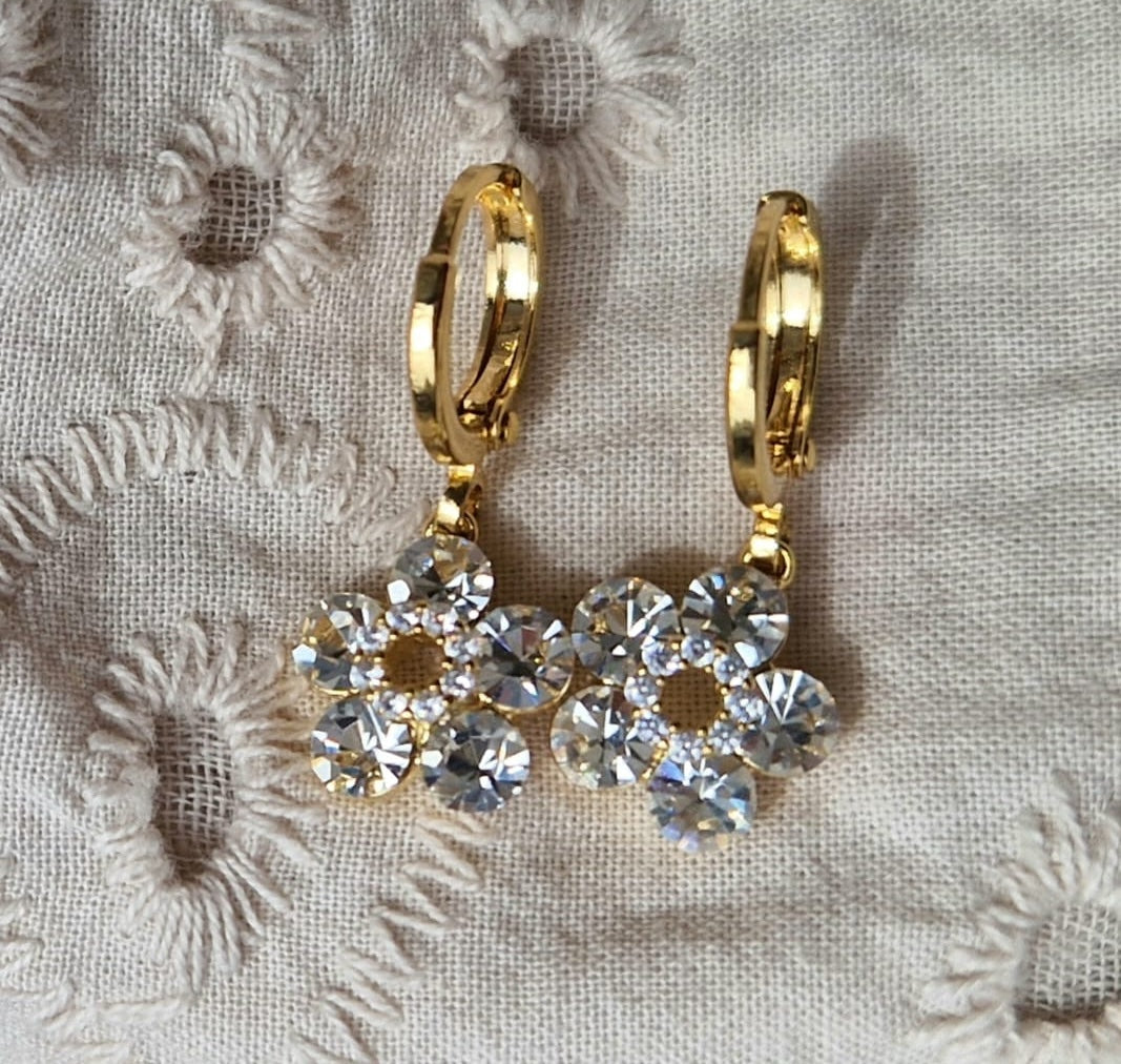 Earrings - DAISY - Gold Plated