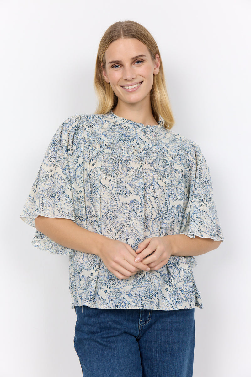 Blouse - SC-FATIMA 1 - Sky Blue