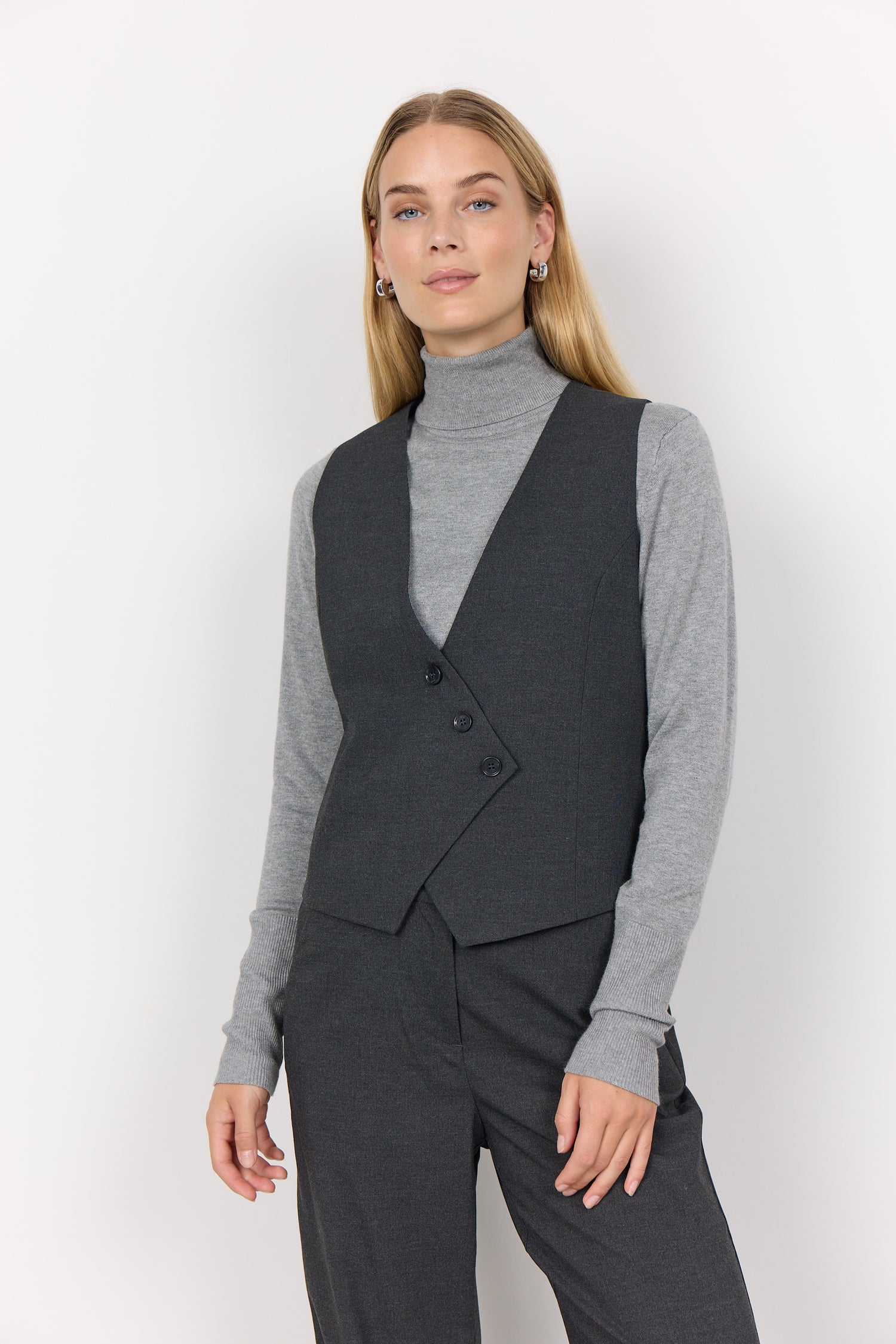 Waistcoat - FRANKIE 4 - Dark Grey