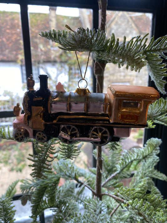 Decoration - Train - Glass