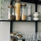 Storage Jar - Glass - Wooden Lid - 400 ML