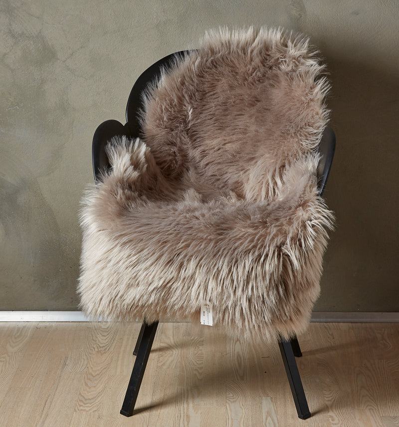 Lamb Skin - Faux Fur - Mocca