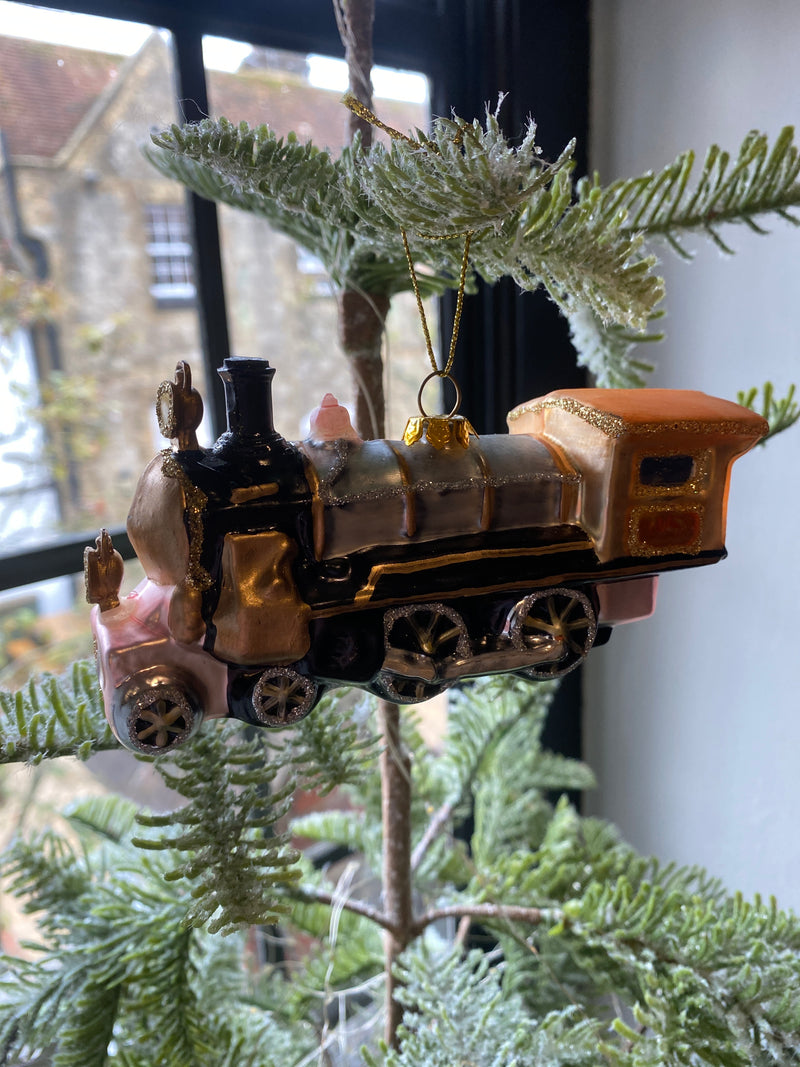 Decoration - Train - Glass