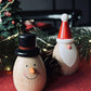 Christmas decoration - Snowman Head With Hat