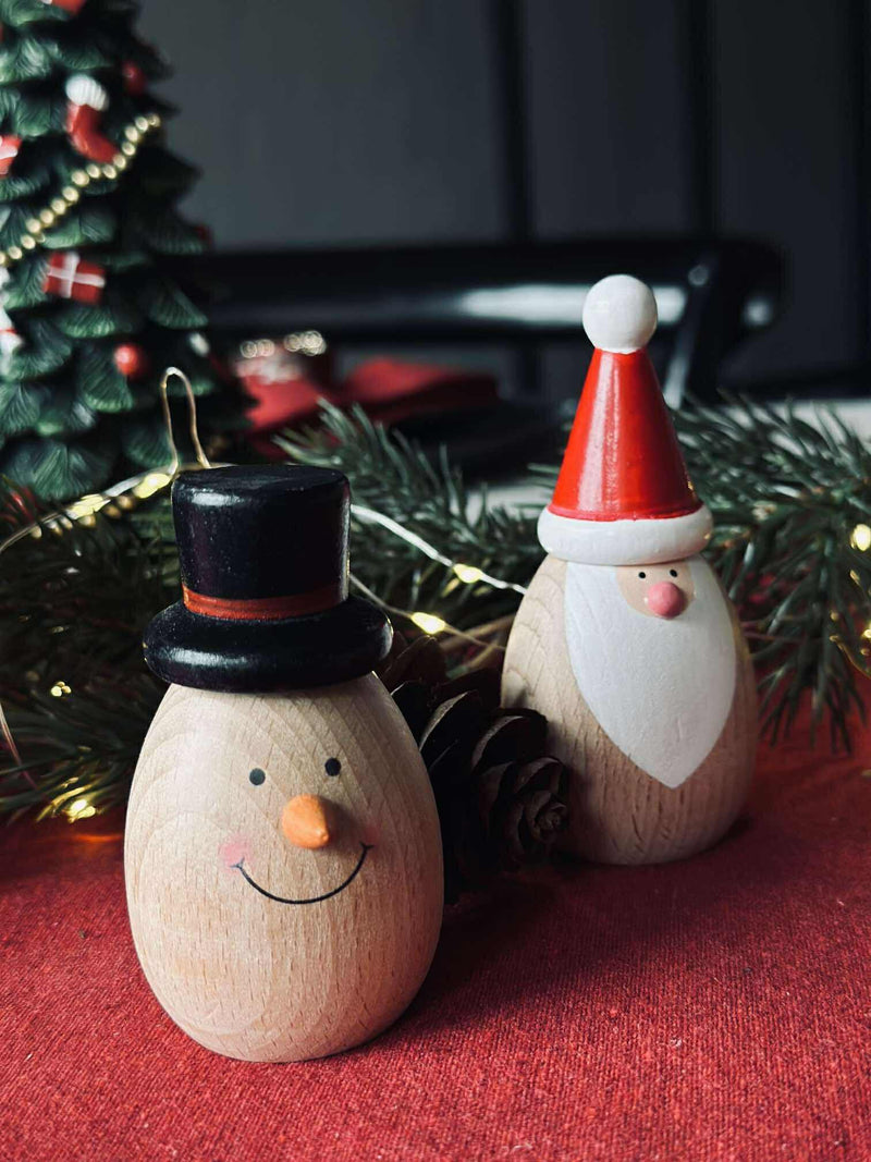 Christmas decoration - Snowman Head With Hat