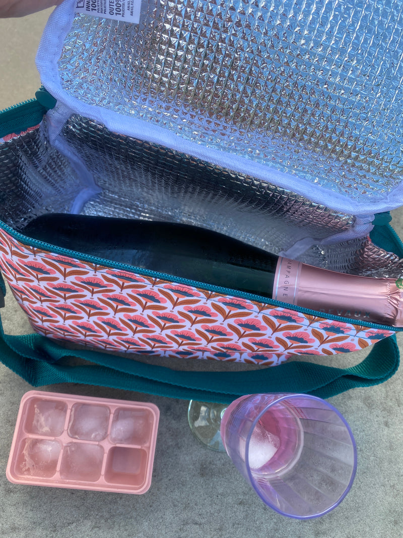Cooling Bag - Pink/Aqua