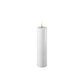 Block Candle -LED -  5cm x 20cm - White