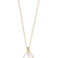 Gold Pearl Necklace-Eila