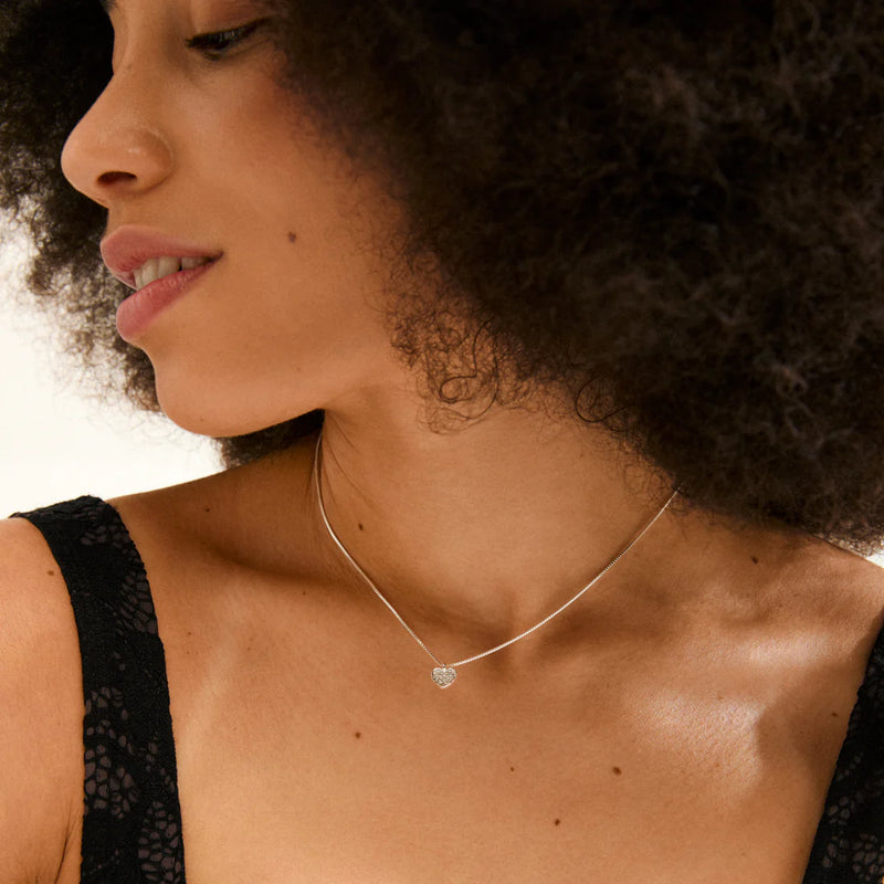 Necklace - EMMETT- Silver Plated