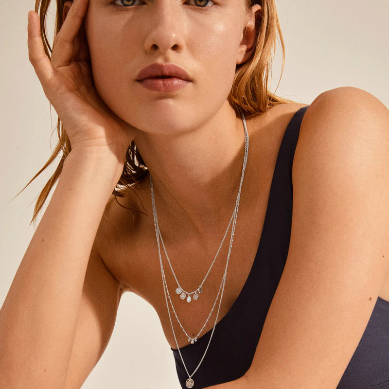 Necklaces - CAROL - Layered - Silver