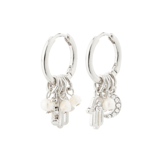 Earrings - Prucence-Silver Plated Earrings