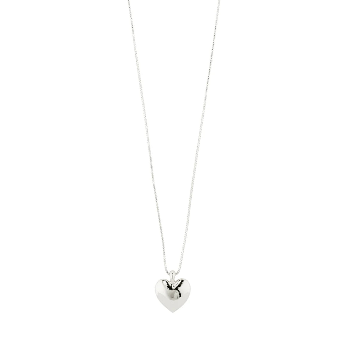 Necklace Heart - SOPHIA - Silver Plated