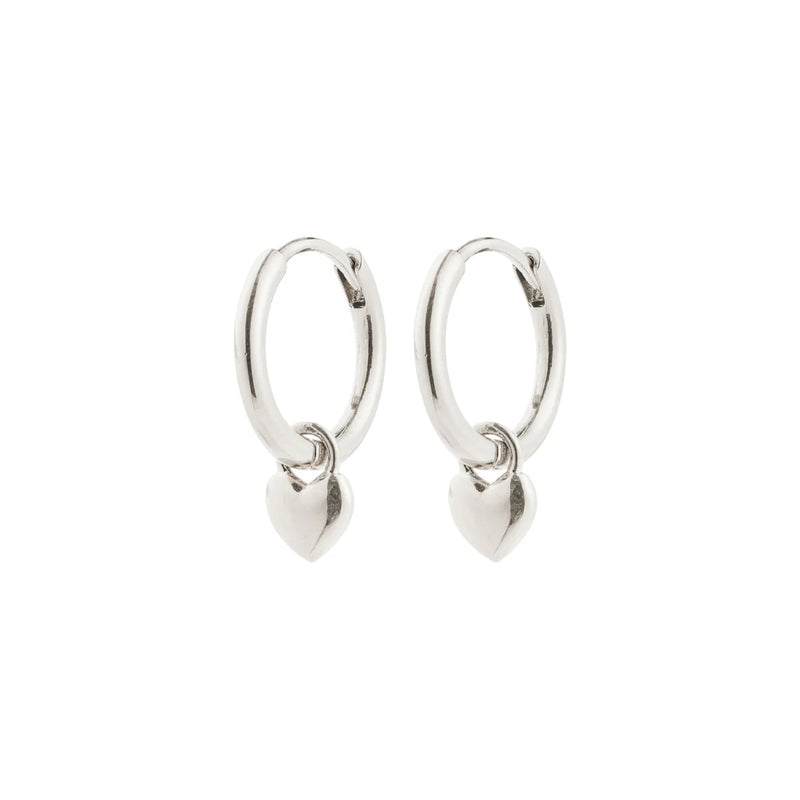 Hoop Earring - ALAIA - Silver Plated