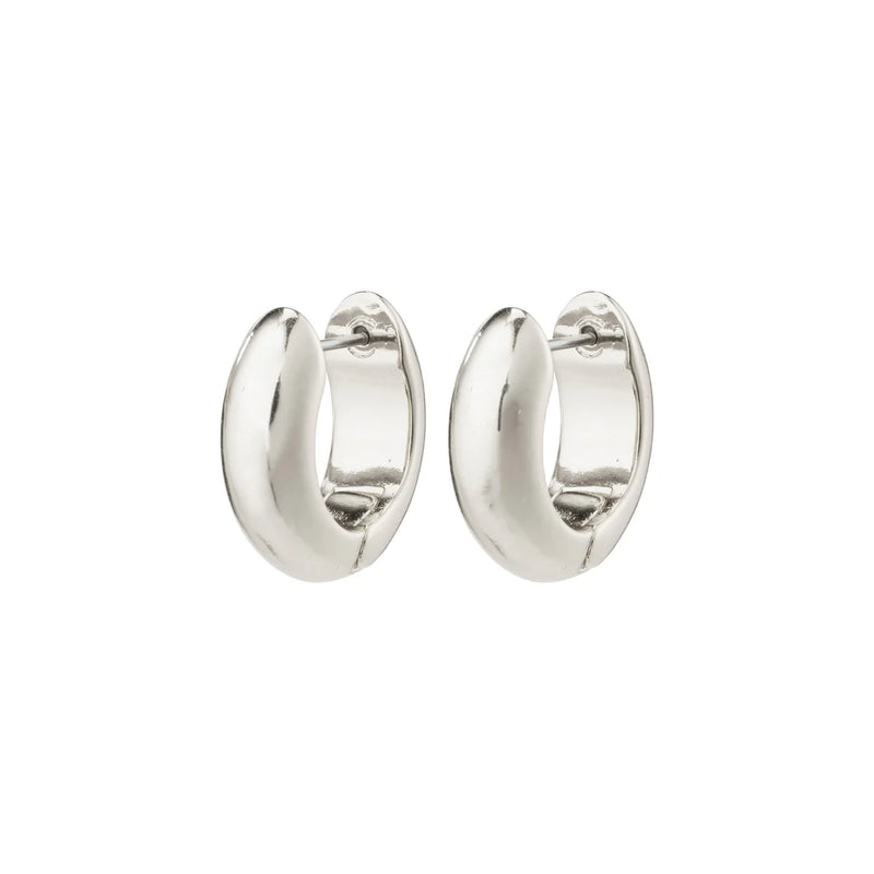 Hoops - MINE - Silver Plated