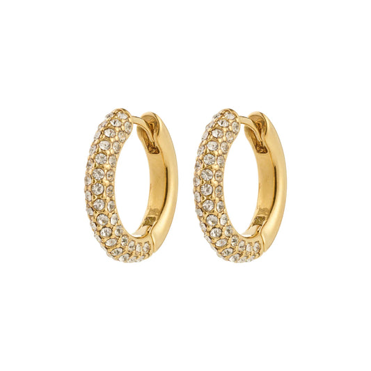 Hoop Earrings - TATUM - Gold Plated