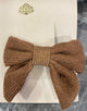 Hair Clip - Bow - Chocolate