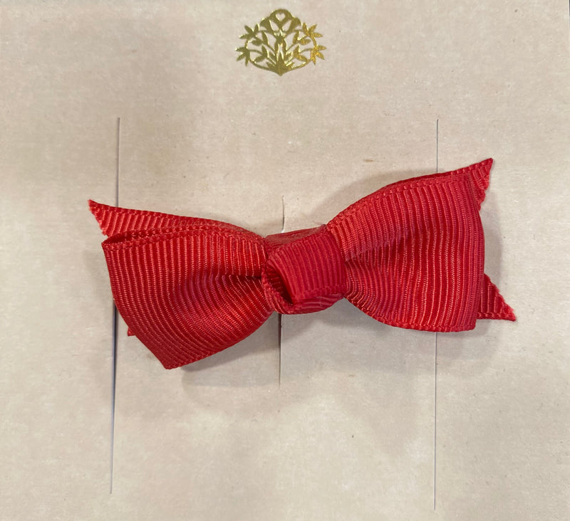 Hair Clip - Bow - RUBY