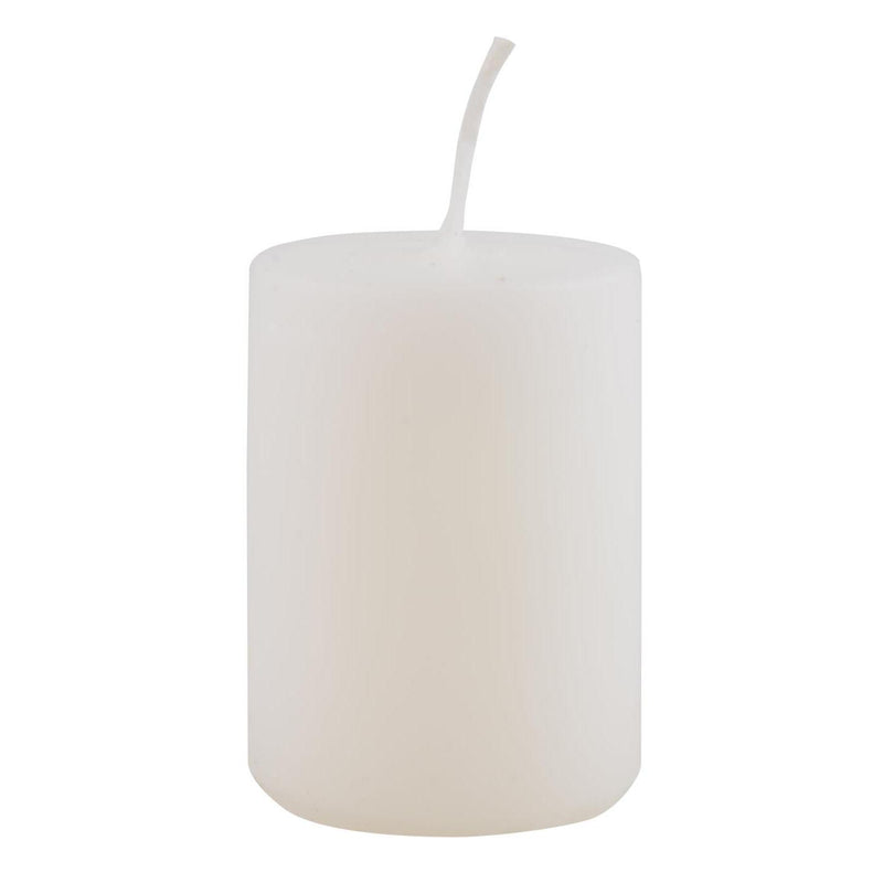 Block Candle - White