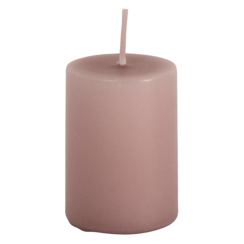 Block Candle - Rose Malva