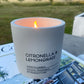 Citronella and Lemongrass Candle - Outdoor