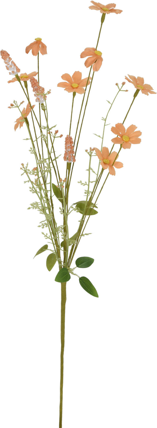 Stem - Artificial Flower - Orange
