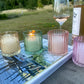 Citronella Candle - Amber Glass - Outdoor