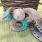Rattle Lullaby - Rabbit - Soft Mint