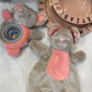 Baby Soother - Teddy - Soft Pink