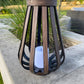 Lantern - Natural Colour - Solar - H34cm