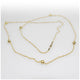 SAN Design - Diamond Cut Necklace- Gold Plated