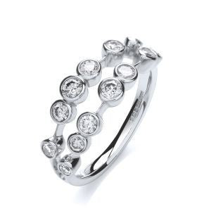 Juleo Jewellery - 18ct White Gold Diamond Ring