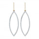 Juleo Jewellery - 9ct Yellow Gold -  Diamond Drop Earrings