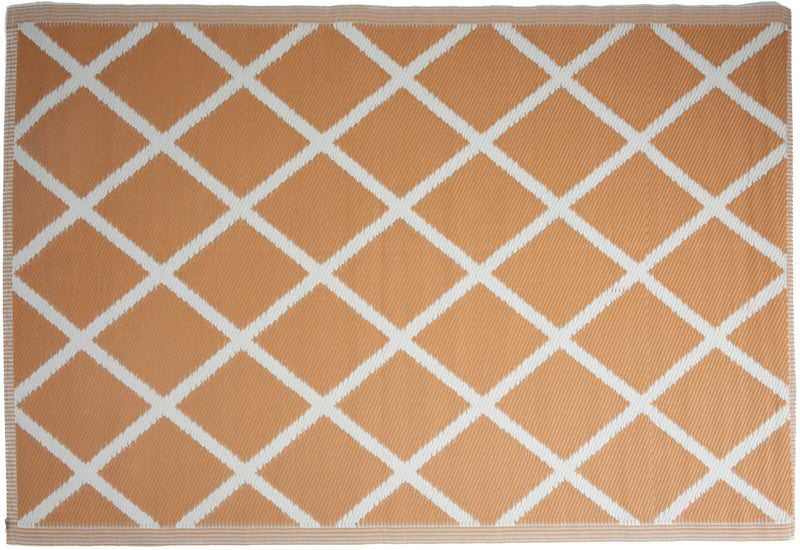 Floor Rug - 120 x 180cm - Outdoor - Peach
