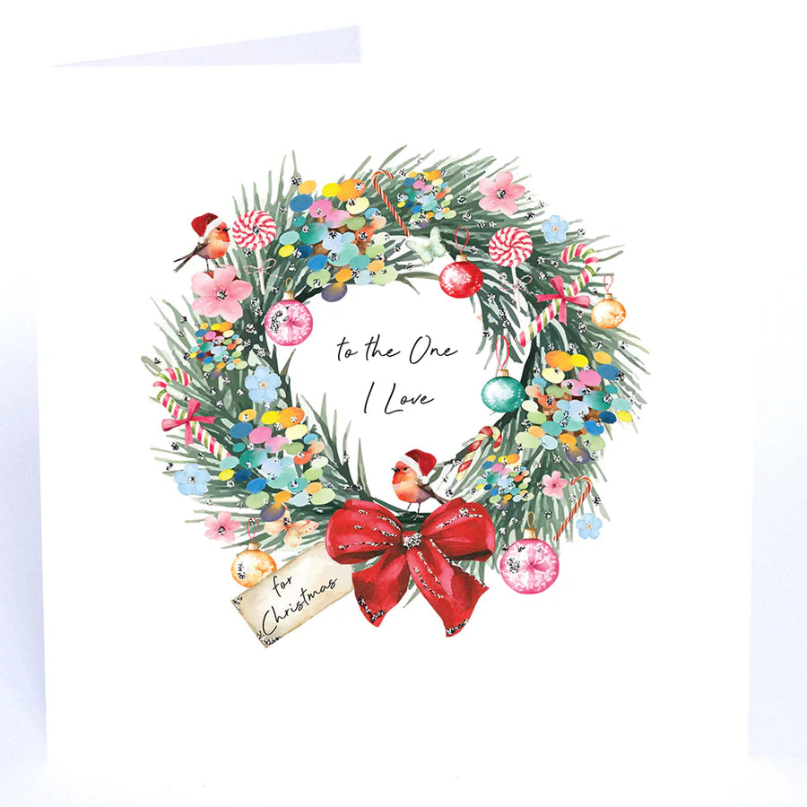 Card - To The One I Love - For Christmas