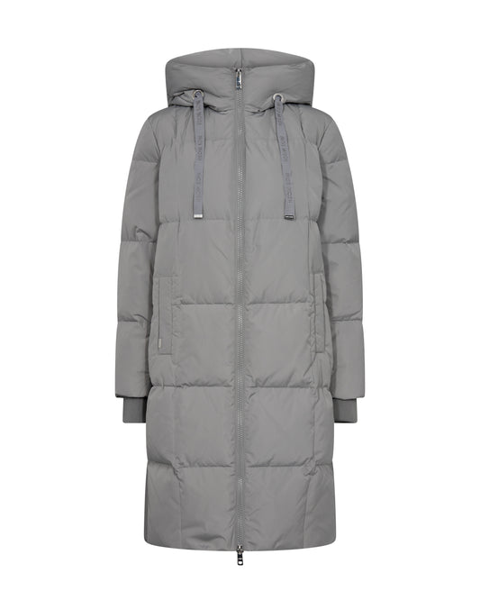 NOVA SQUARE DOWN COAT - Sharkskin