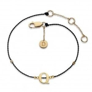 DAISY Jewellery - Alpha Letter Bracelet - Gold plated - 925 Silver