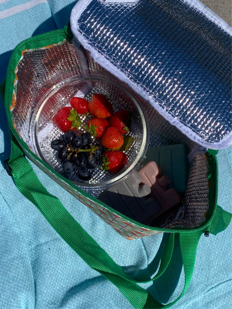 Cooling Bag - Lime/Orange