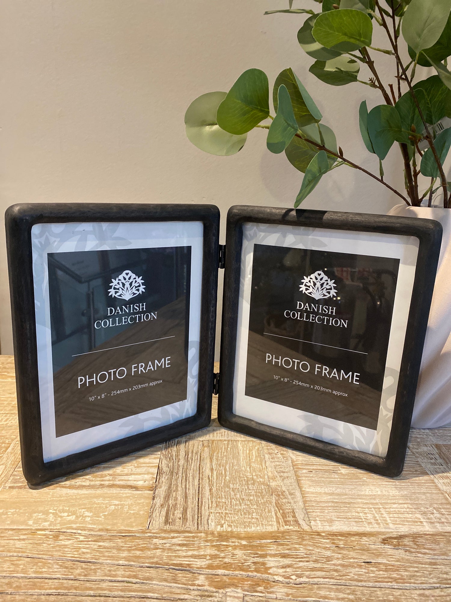 Picture Frame - Double - Rustic - Wood