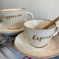 Cup and Saucer - ESPRESSO - Cream - 100ml