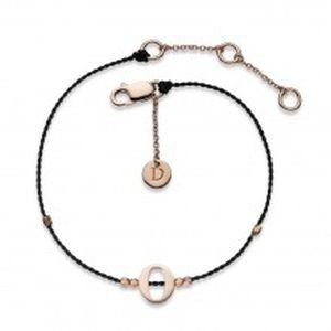 DAISY Bracelet - Alpha Letter Bracelet - Rose Gold Plated - 925 Silver