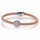 Juleo Jewellery -  Mesh Bracelets with a Charm - Rose Gold  & Black Rhodium