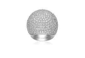 SIF JAKOBS - BARONISSI RING White Cubic Zirconia- 925 Sterling Silver