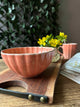 Bowl - Stoneware - Coral