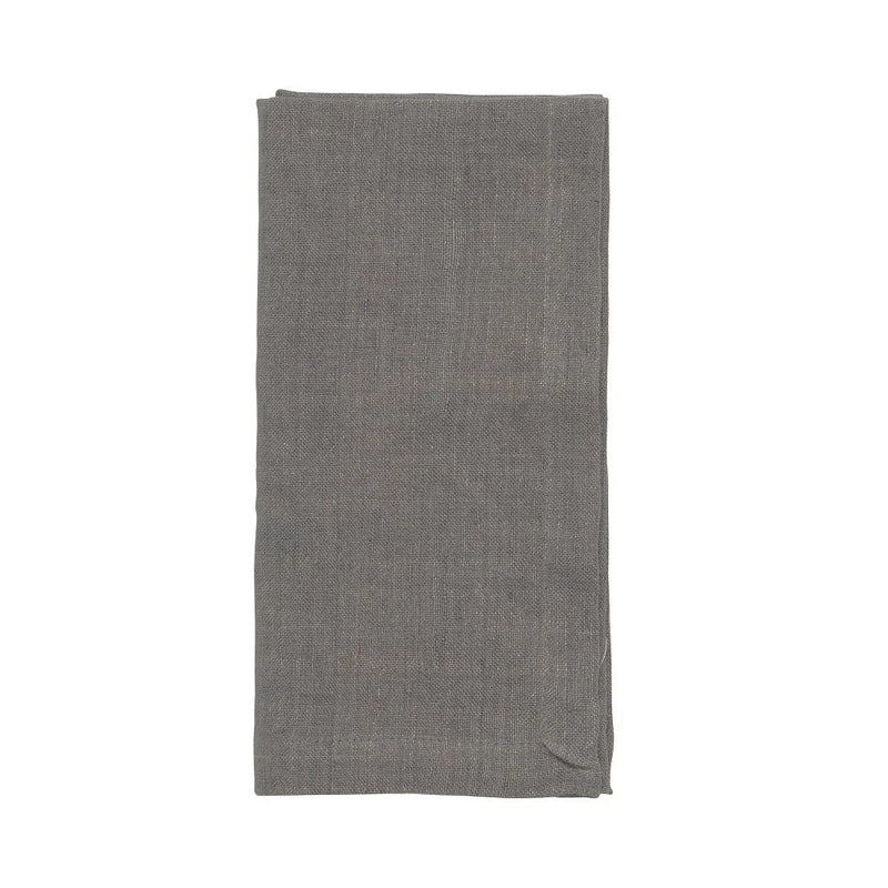 Linen Skagen Napkin - CHARCOAL