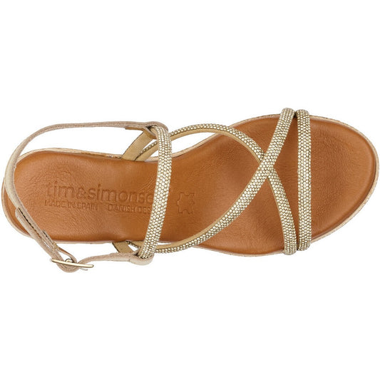 Sandals Wedge - KELDA - Platino