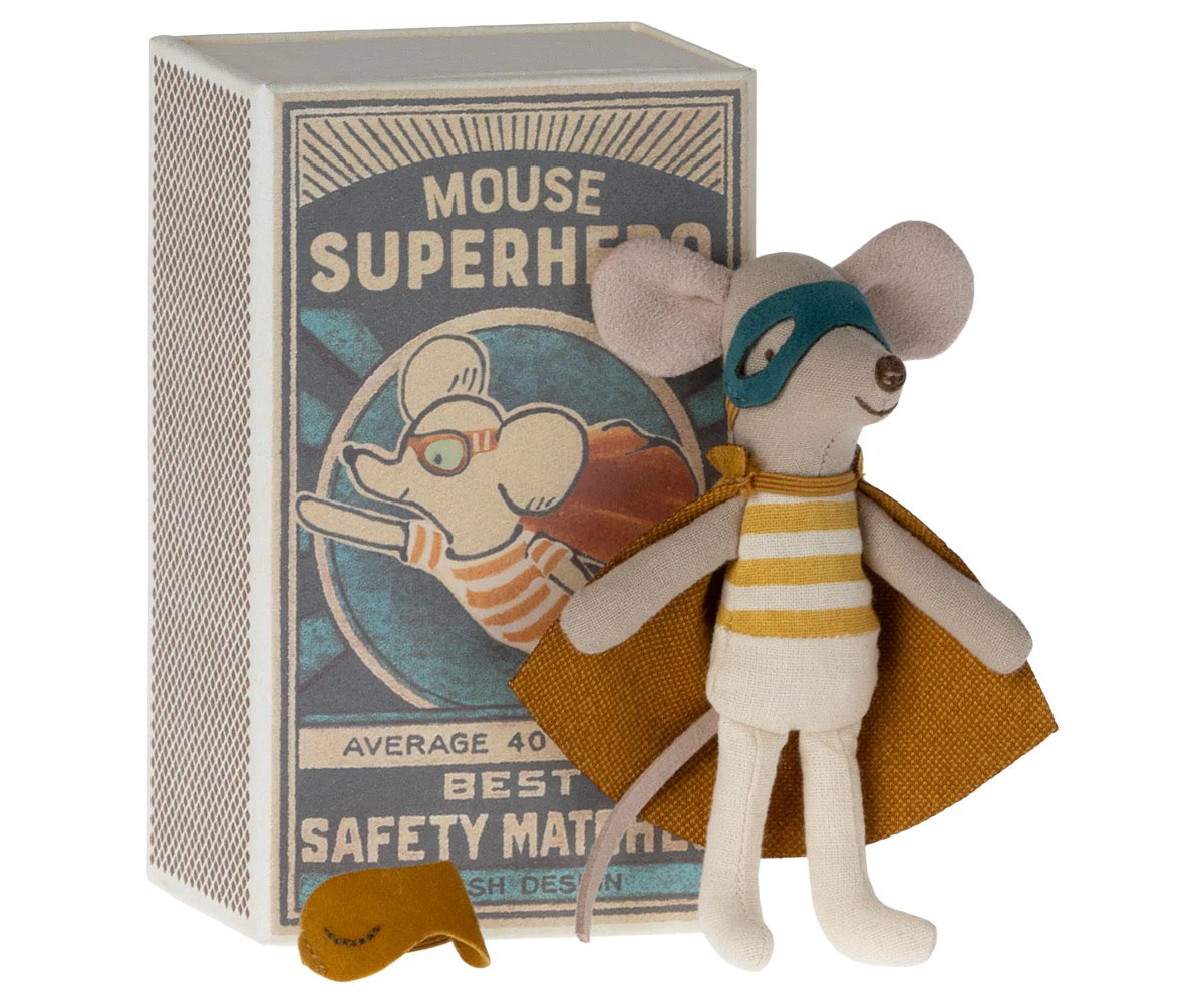 Super Hero Mouse - Red / Blue