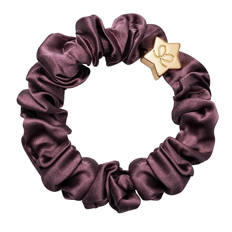 Hair Scrunchie - Silk - STAR MULBERRY/G